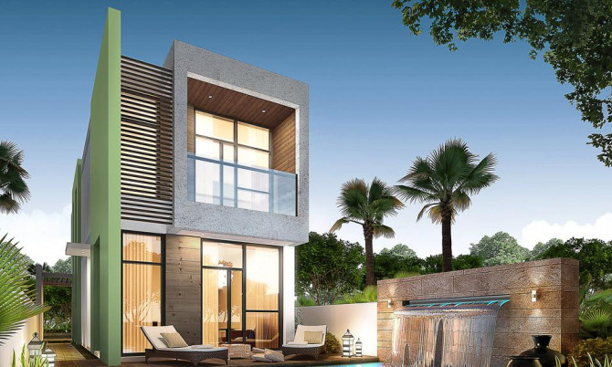 3 Bedrooms Townhouse in Akoya Oxygen, Damac Hills 2 - Dubai, id 865 - image 1