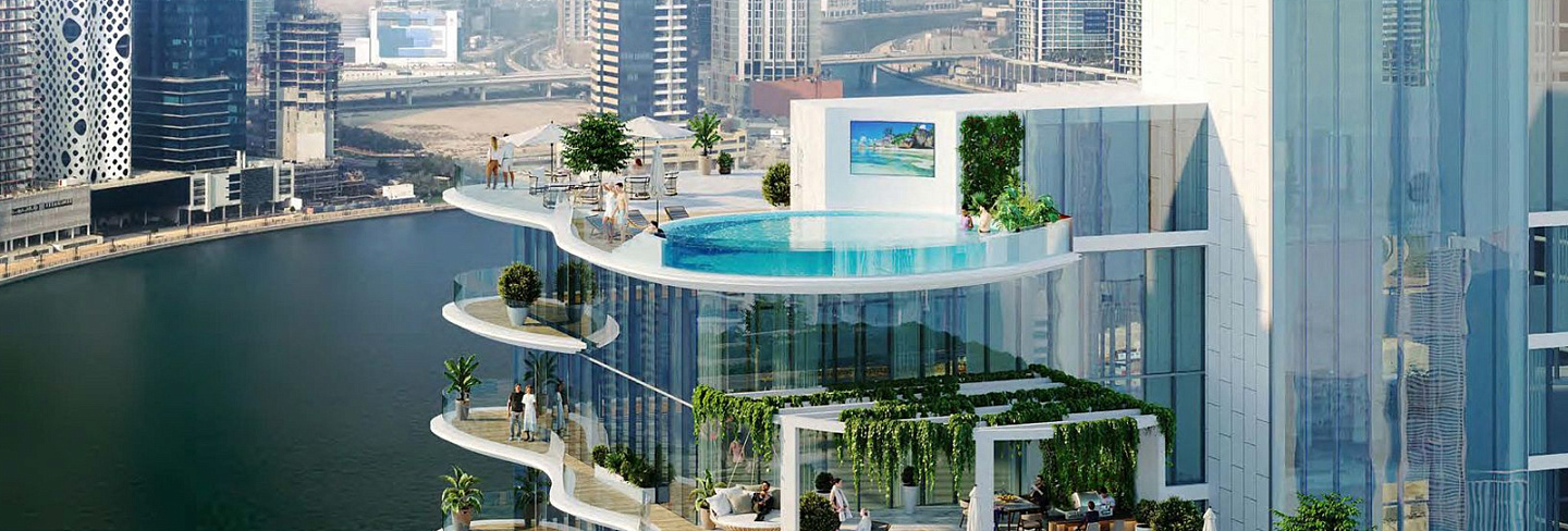 Studio Apartment in Chic Tower, Business Bay - Dubai, 437 sqft, id 700 - image 1