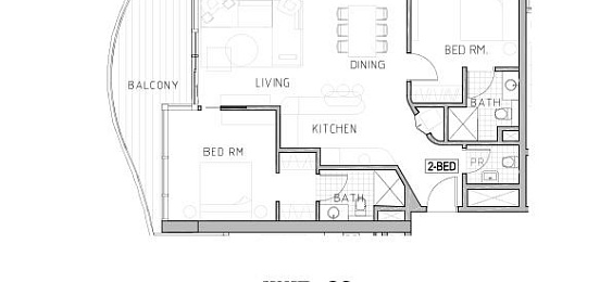 2 Bedrooms Apartment, 141 m²