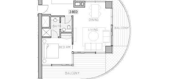 2 Bedrooms Apartment, 152 m²