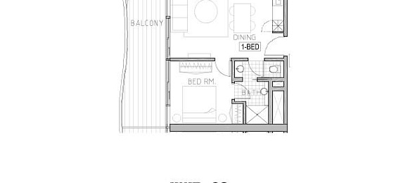 1 Bedroom Apartment, 72 m²