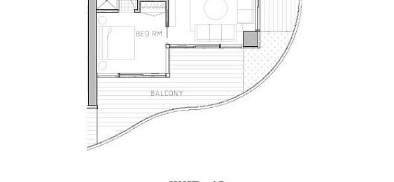 1 Bedroom Apartment, 97 m²