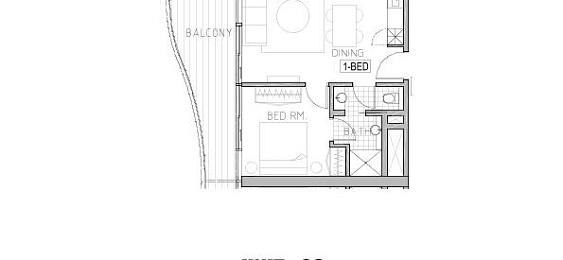1 Bedroom Apartment, 69 m²