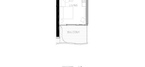 1 Bedroom Apartment, 45 m²