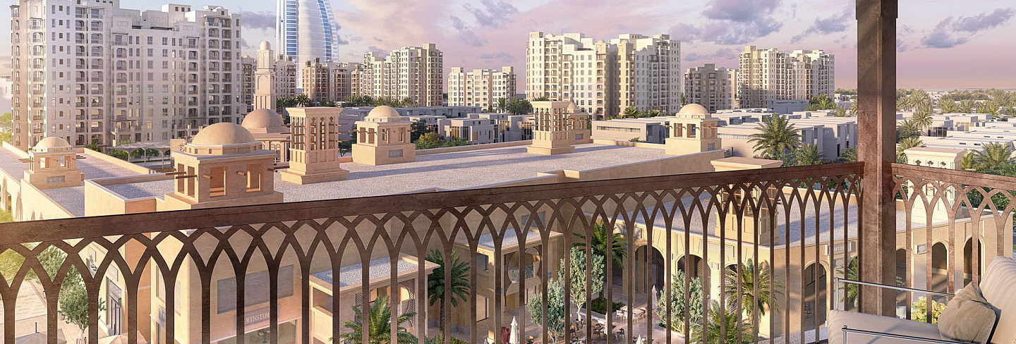 4 комнатная квартира в Jadeel, Madinat Jumeirah Living - Дубай, ОАЭ, 171 кв.м, id 1095 - фото 1