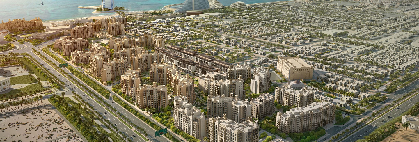 3 комнатная квартира в Jomana, Madinat Jumeirah Living - Дубай, ОАЭ, 116 кв.м, id 1070 - фото 1