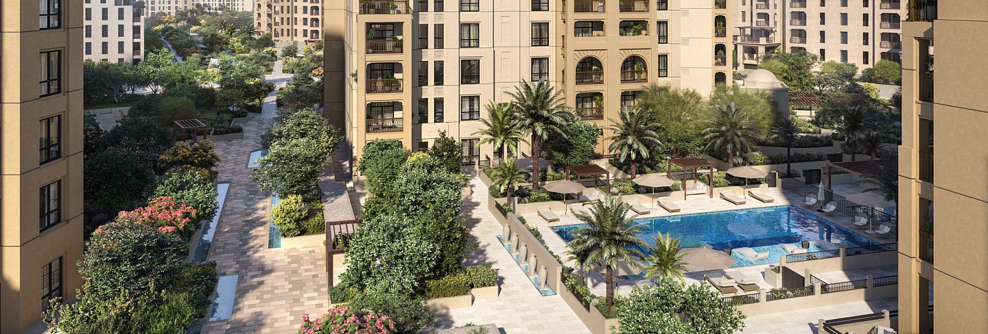 5 комнатная квартира в Jadeel, Madinat Jumeirah Living - Дубай, ОАЭ, 221 кв.м, id 1096 - фото 1