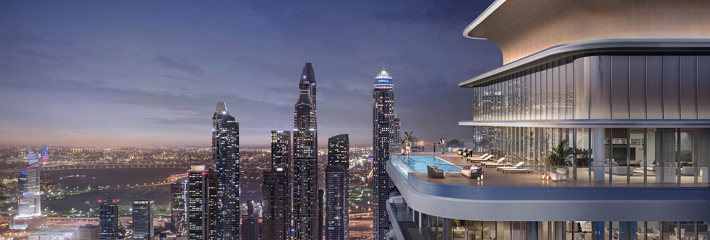 2 Bedrooms Apartment in Seapoint, Emaar Beachfront - Dubai, 1 107 sqft, id 992 - image 1
