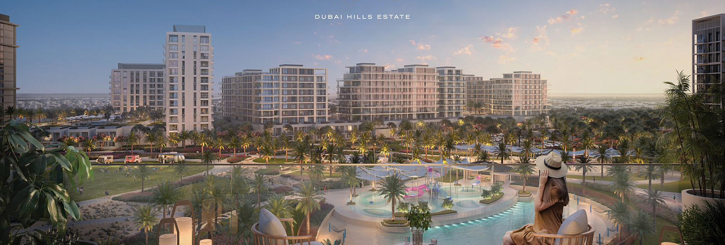 4 комнатная квартира в Parkside Views, Dubai Hills Estate - Дубай, ОАЭ, 140 кв.м, id 1449 - фото 1