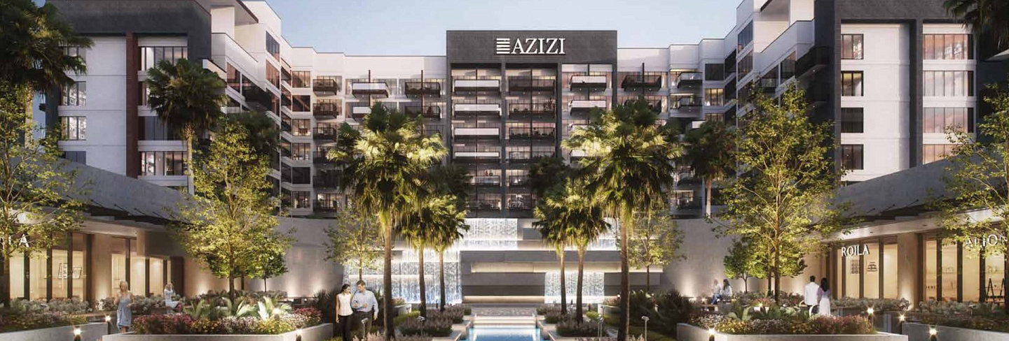 2 комнатная квартира в Azizi Beach Oasis, Dubai Studio City - Дубай, ОАЭ, 57 кв.м, id 1406 - фото 1