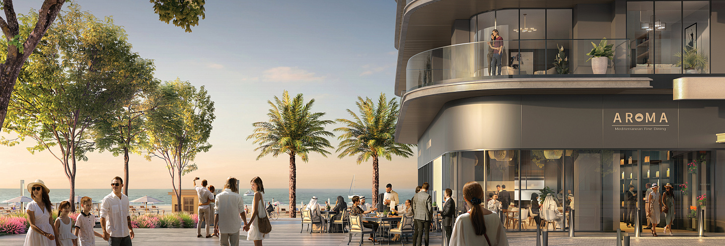 2 Bedrooms Apartment in Bayview by Address Resorts, Emaar Beachfront - Dubai, 1 165 sqft, id 1058 - image 1