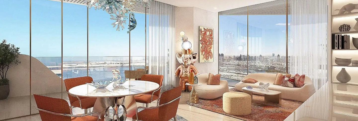 3 комнатная квартира в Coral Reef, Dubai Maritime City - Дубай, ОАЭ, 111 кв.м, id 1166 - фото 1