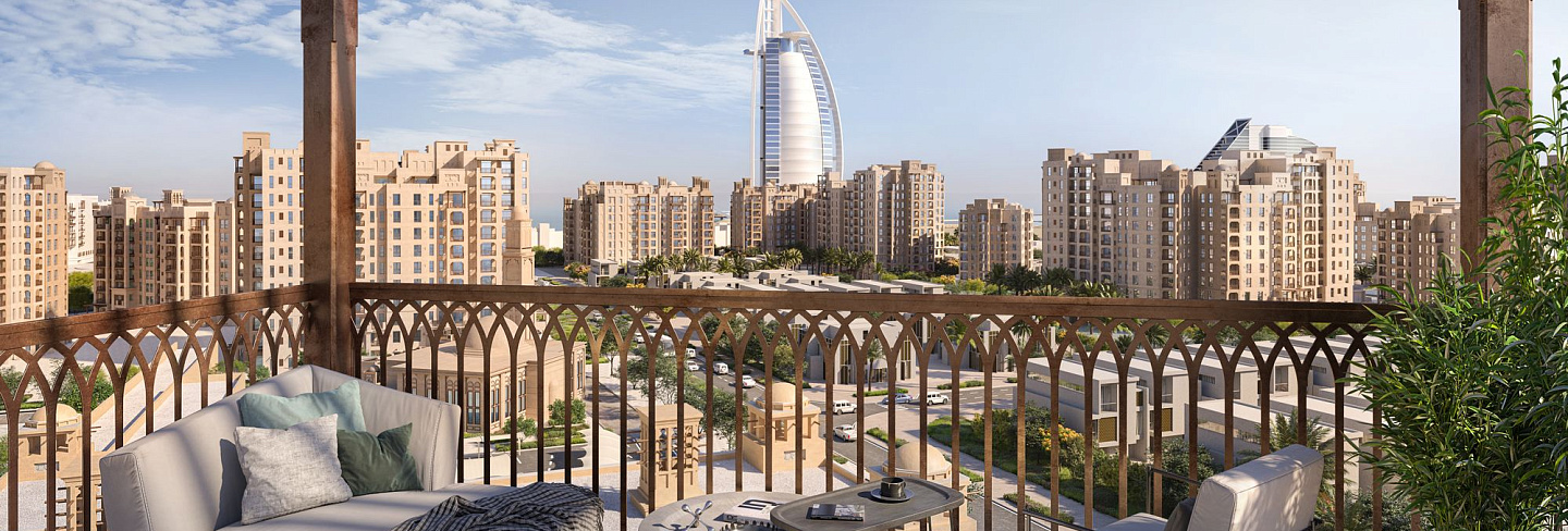 2 комнатная квартира в Jadeel, Madinat Jumeirah Living - Дубай, ОАЭ, 69 кв.м, id 1093 - фото 1